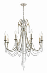 Mid. Chandeliers Candle by Crystorama ( 60 | ARC-1908-SA-CL-MWP Arcadia ) 