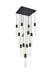 Mid. Chandeliers Multi-Port/Cascade by Elegant Lighting ( 173 | 2088G26BK Aurora ) 