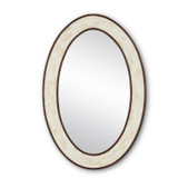 Mirrors Oval/Round by Currey and Company ( 142 | 1000-0125 Andar Oval Mirror ) 