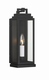 Exterior Wall Mt./Flush by Crystorama ( 60 | ASP-8911-MK Aspen ) 