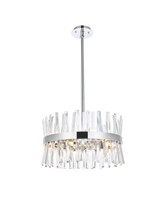 Pendants Drum Shade by Elegant Lighting ( 173 | 6200D20C Serephina ) 