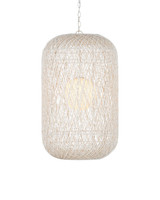 Pendants Glass Down by Currey and Company ( 142 | 9000-1210 Cocoon Large Pendant ) 