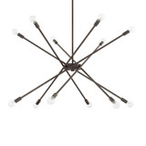 Mid. Chandeliers Starburst by Capital Lighting ( 65 | 425601NG Kris ) 