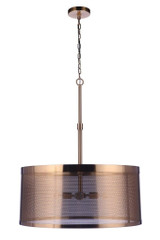 Pendants Metal Shade by Craftmade ( 46 | 58994-SB Mesh ) 