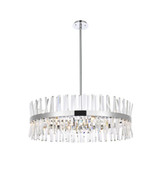 Large Chandeliers Drum Shade by Elegant Lighting ( 173 | 6200D36C Serephina ) 