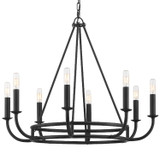 Mid. Chandeliers Candle by Crystorama ( 60 | BAI-A2108-MK Bailey ) 