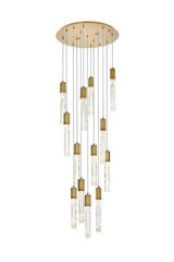 Mid. Chandeliers Multi-Port/Cascade by Elegant Lighting ( 173 | 2089G30SG Aurora ) 