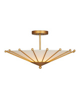 Semi-Flush Mts. Bowl Style by Currey and Company ( 142 | 9000-1225 Epoch Semi-Flush Mount ) 