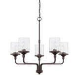 Mid. Chandeliers Glass Up by Capital Lighting ( 65 | 428851BZ-451 Colton ) 