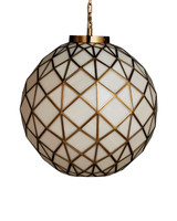 Pendants Sphere by Currey and Company ( 142 | 9000-1232 Polyhedron Collection ) 