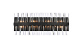 Bathroom Fixtures Cylindrical / Linear by Elegant Lighting ( 173 | 6200W30BK Serephina ) 