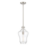 Mini Pendants Glass Down by Designers Fountain ( 43 | D229M-9P-PN Moonlight ) 