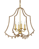 Foyer/Hall Lanterns Open Frame by Currey and Company ( 142 | 9000-1247 Nimes Chandelier ) 