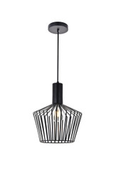 Mini Pendants Cable by Elegant Lighting ( 173 | LD2414BK Ronnie ) 