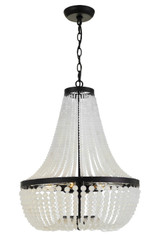 Mid. Chandeliers Empire/Basket by Crystorama ( 60 | 608-MK Rylee ) 