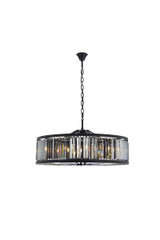 Large Chandeliers Drum Shade by Elegant Lighting ( 173 | 1233G43MB-SS/RC Chelsea ) 