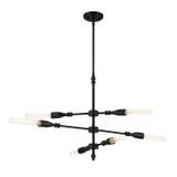 Linear/Island 4 Light + by Designers Fountain ( 43 | D231M-IS-MB Louise ) 