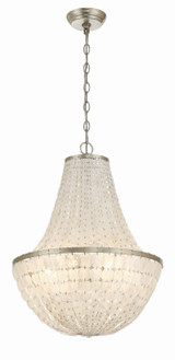Mid. Chandeliers Empire/Basket by Crystorama ( 60 | BRI-3006-SA Brielle ) 