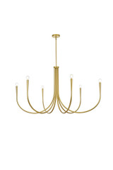 Large Chandeliers Candle by Elegant Lighting ( 173 | LD722D50BR Layne ) 
