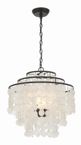 Mid. Chandeliers Glass Down by Crystorama ( 60 | BRI-3008-DB Brielle ) 