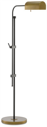 Lamps Floor Swing Arm by Currey and Company ( 142 | 8000-0021 Hearst Bronze Floor Lamp ) 