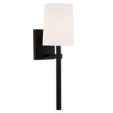 Sconces Single Candle by Crystorama ( 60 | BRO-451-BF Bromley ) 