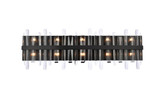 Bathroom Fixtures Cylindrical / Linear by Elegant Lighting ( 173 | 2200W36BK Serena ) 