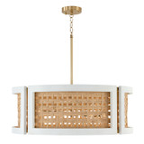 Pendants Drum Shade by Capital Lighting ( 65 | 444361WM Lola ) 
