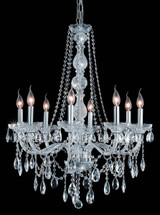 Mid. Chandeliers Candle by Elegant Lighting ( 173 | 7958D28C/RC Verona ) 