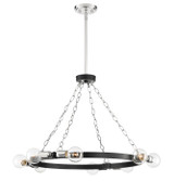 Mid. Chandeliers Ring/Halo by Designers Fountain ( 43 | 93488-BK Huxton ) 