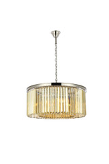Large Chandeliers Drum Shade by Elegant Lighting ( 173 | 1238D31PN-GT/RC Sydney ) 