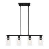 Linear/Island 4 Light + by Designers Fountain ( 43 | D236M-IS-MB Cedar Lane ) 