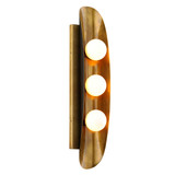 Sconces Triple Glass by Corbett Lighting ( 68 | 271-13-VB/BBR Hopper ) 