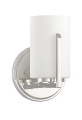 Sconces Single Glass by Designers Fountain ( 43 | 93901-PN Elara ) 
