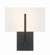 Sconces Double Candle by Crystorama ( 60 | CAR-9202-BK Carlyn ) 