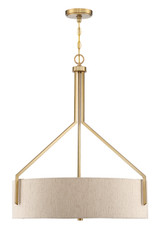 Pendants Drum Shade by Designers Fountain ( 43 | 93932-BG Elara ) 