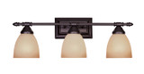 Bathroom Fixtures Three Lights by Designers Fountain ( 43 | 94003-ORB Apollo ) 