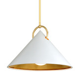 Pendants Fabric Shade by Corbett Lighting ( 68 | 290-42-GL/SWH Charm ) 