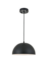 Pendants Metal Shade by Elegant Lighting ( 173 | LD4022D12BK Forte ) 