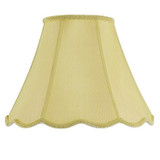 Shades Fancy by Cal Lighting ( 225 | SH-8105/14-CM PIPED SCALLOP BELL ) 