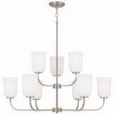 Mid. Chandeliers Glass Up by Capital Lighting ( 65 | 448891BN-542 Lawson ) 