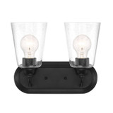 Bathroom Fixtures Two Lights by Designers Fountain ( 43 | D241M-2B-MB Zane ) 
