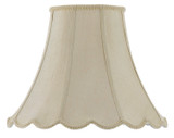 Shades Bell by Cal Lighting ( 225 | SH-8105/16-CM PIPED SCALLOP BELL ) 
