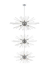 Large Chandeliers Starburst by Elegant Lighting ( 173 | 2502G46L3C Sienna ) 