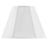 Shades Empire by Cal Lighting ( 225 | SH-8106/12-WH PIPED EMPIRE ) 