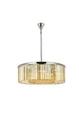 Large Chandeliers Drum Shade by Elegant Lighting ( 173 | 1238G43PN-GT/RC Sydney ) 