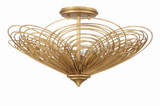 Semi-Flush Mts. Bowl Style by Crystorama ( 60 | DOR-B7703-RG Doral ) 