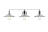 Bathroom Fixtures Three Lights by Elegant Lighting ( 173 | LD4033W33C Etude ) 