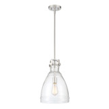 Mini Pendants Glass Down by Designers Fountain ( 43 | D247M-11P-PN Beechmont ) 