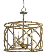 Pendants Open Frame by Currey and Company ( 142 | 9694 Palm Beach Lantern ) 